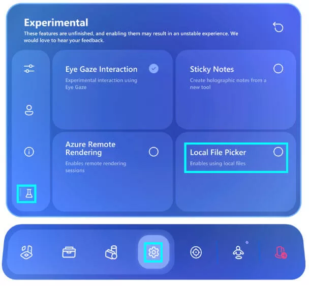 Importing Content in Mesh Application for display in Metaverse Surgery