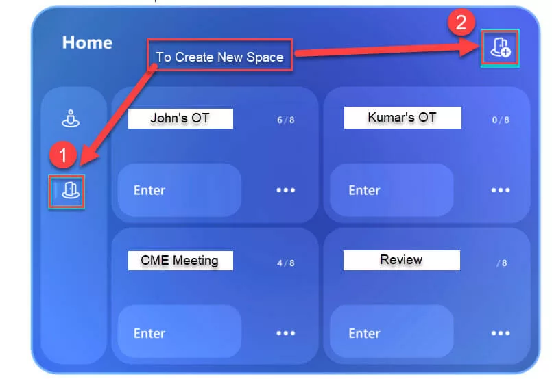 Create New Space in Microsoft Mesh for Metaverse Surgery