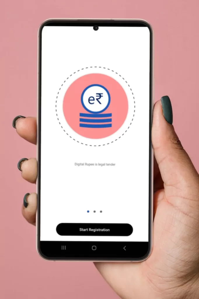 e-Rupee CBDC Application Registration Step 2